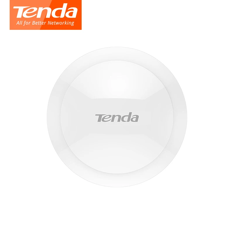 Tenda i22 1200 Мбит/с потолочная WiFi точка доступа 11ac 2,4 г/5 ГГц Крытый AP Wi-Fi ретранслятор расширитель маршрутизатор 802.3af POE адаптер питания