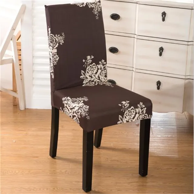 High Quality Sure Fit Soft Stretch Spandex Pattern Chair Covers For High Quality Sure Fit Soft Stretch Spandex Pattern Chair Covers For Kitchen Short Dining