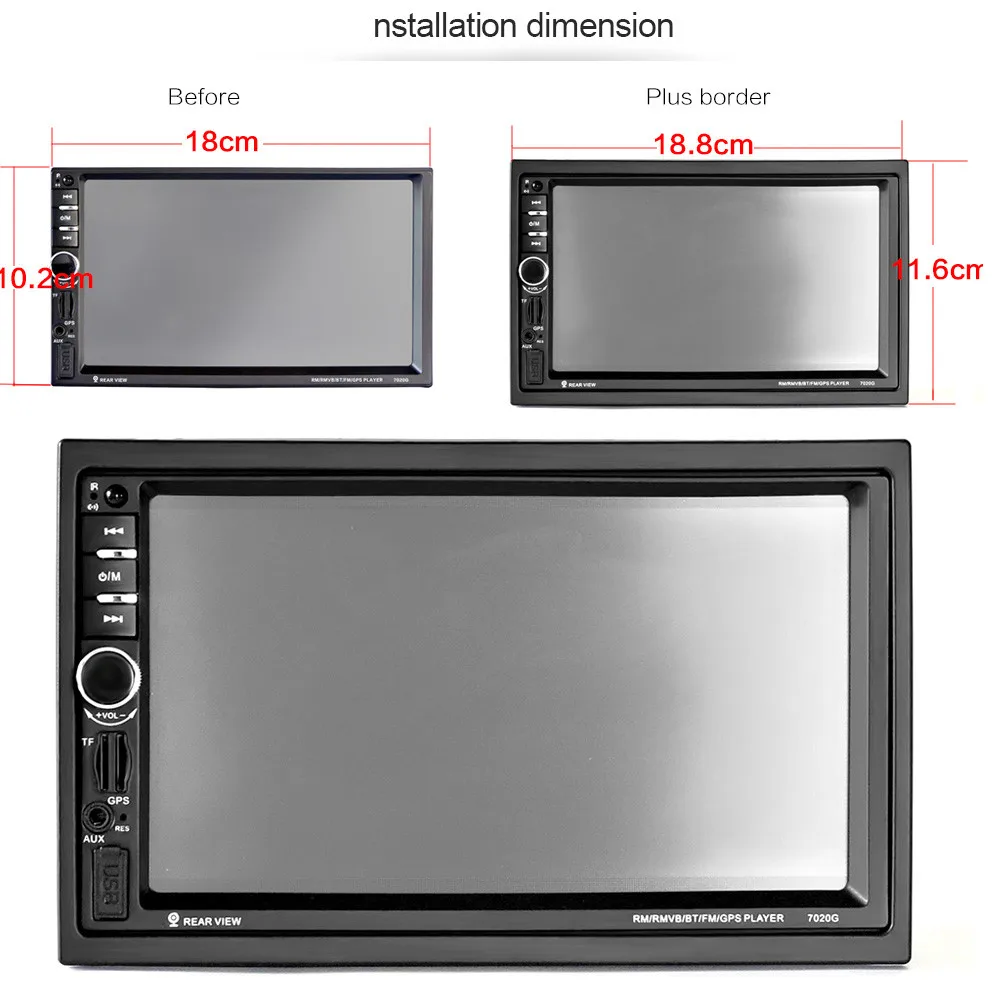 Новинка 7 ''HD Bluetooth Сенсорный экран автомобиля gps стерео радио 2 DIN FM/MP5/MP3/USB/AUX для mercedes w212 w210 w203 w124 benz amg