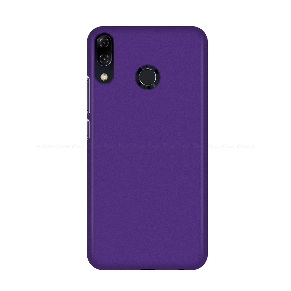 Ultra Thin Matte Hard PC Phone Case For Asus ZenFone 6 5Q 5Z 5 Selfie Lite ZS630KL ZC600KL ZS620KL ZE620KL Frosted Back Cover - Цвет: Фиолетовый