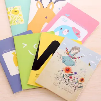 

Lovely creative B5 large-sized class note book VINTAGE diary 16k South Korea stationery