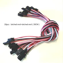 Dupont ligne 3 pin кабель плоский конец+ фиксированный конец 30 см(10 шт.) для Aduino