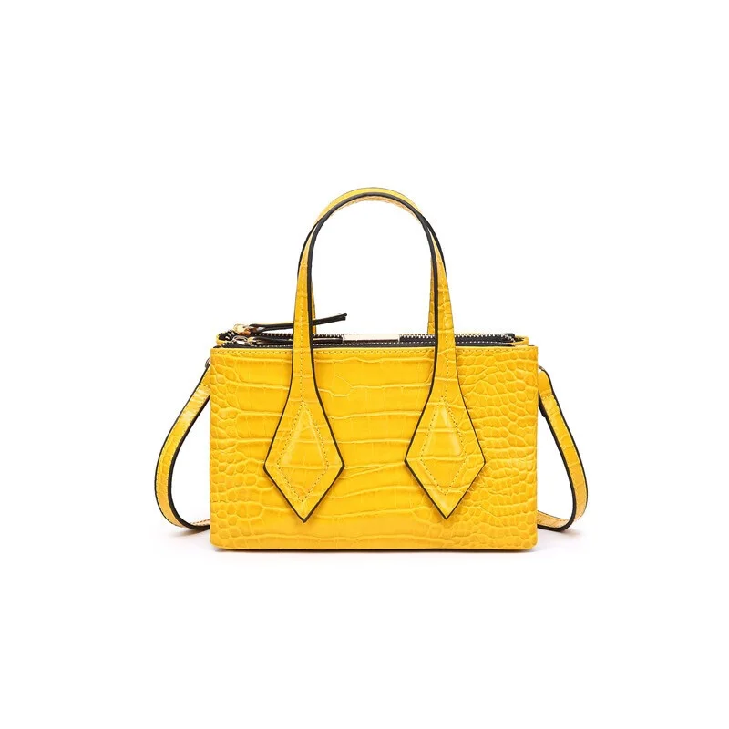 Роскошные сумки с крокодиловым узором, дизайнерские сумки для женщин, мини квадратные сумочки на молнии, женские сумки через плечо