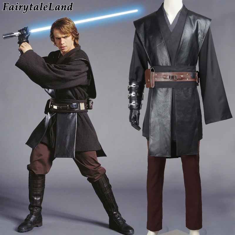 2017 traje cosplay de star wars Anakin Skywalker costume adulto anakin ...
