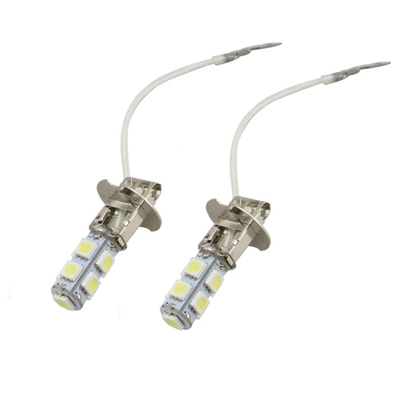 2 шт. DC12V H3 100 Вт супер яркий светодио дный белый туман свет задние фары DRL головы огни автомобиля Подсветка днем ходовые огни