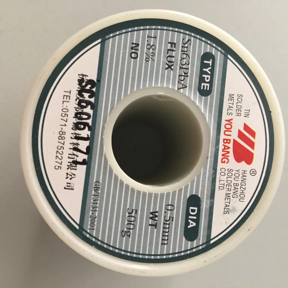 Free Shipping Rosin Core Tin/Lead 0.5mm 63/37 Tin Solder Soldering Welding Iron Wire Lead Rosin Core Flux1.8% Reel Free Shipping Rosin Core Tin/Lead 0.5mm 63/37 Tin Solder Soldering Welding Iron Wire Lead Rosin Core Flux1.8% Reel