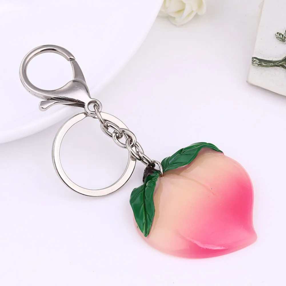 1 Piece!!! 14 Styles! Fresh Fruit Keychain Apple/ Watermelon/ Lemon