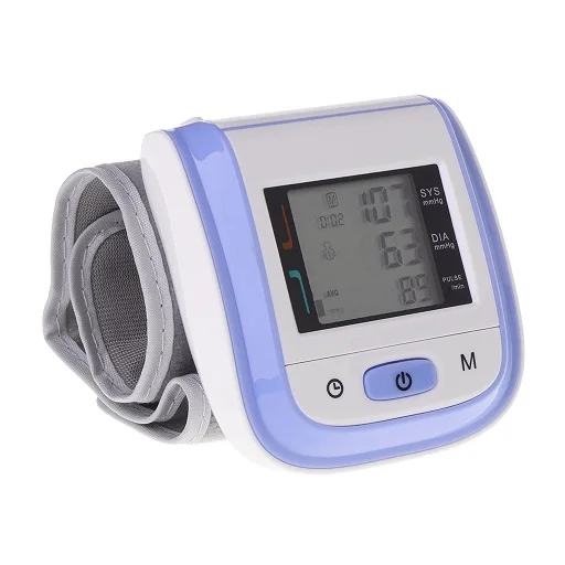 ZLROWR здоровье и гигиена автоматический наручные кровяное давление монитор Цифровой ЖК-дисплей кровяное давление gai - Цвет: Purple