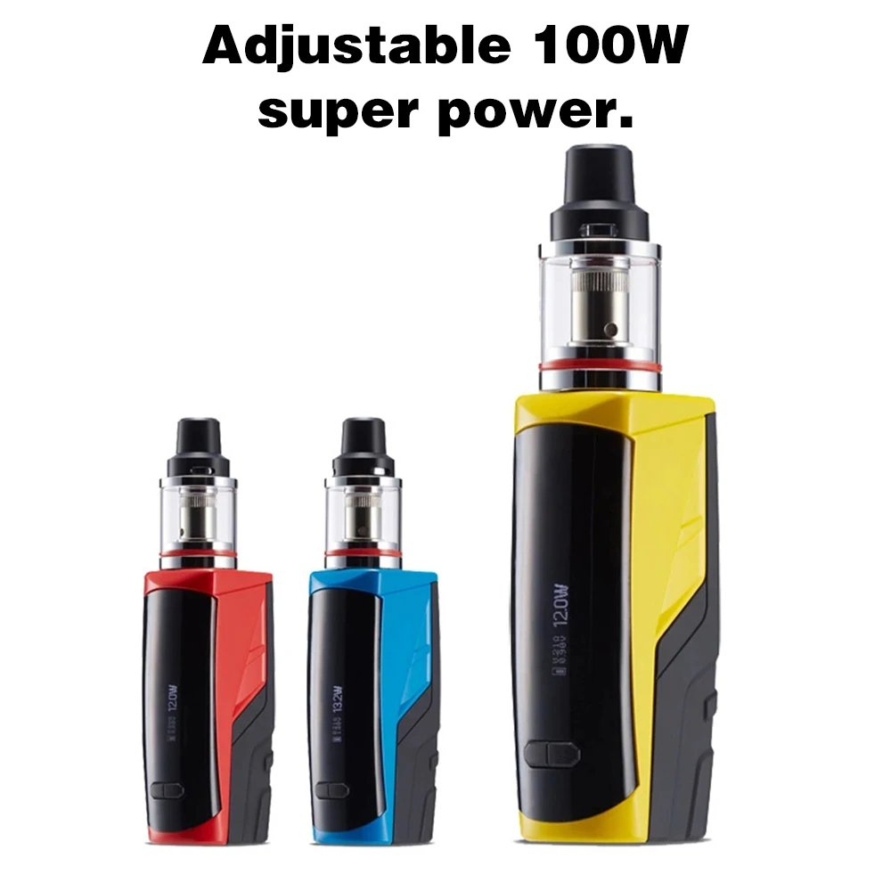 DOTENT Destroyer 100W Vape Kit 4ml Vaporizador 510 Thread Vaporizer Single 18650 Battery Metal Electronic Cigarette Shisha Pen DOTENT Destroyer 100W Vape Kit 4ml Vaporizador 510 Thread Vaporizer Single 18650 Battery Metal Electronic Cigarette Shisha Pen