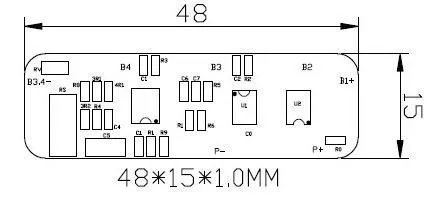 10 шт. 18650 плата защиты батареи 3 S 10,8 V 11,1 V 12 V 12,6 v литиевая батарея Защитная плата