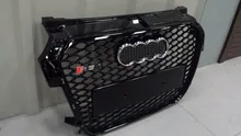 Car Styling Refitting Auto Parts ABS Grill Grille Fit For Audi A1 RS1 Vehicle 2013-2016 Vehicle For aftermarket