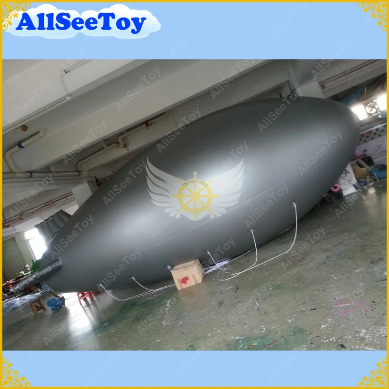 

Free Shipping 8m Long Inflatable Advertising Blimp Inflatable Zeppelin/Airship with your Different Logos