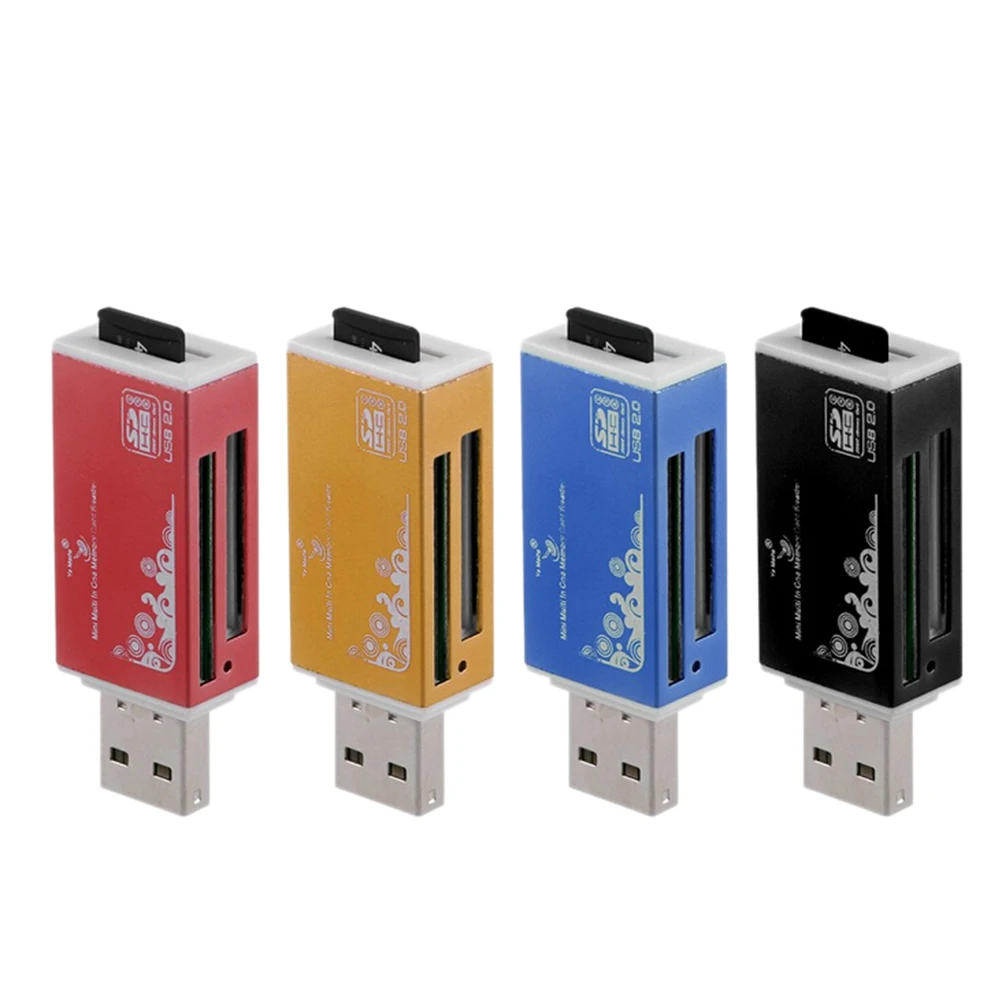 HC, MMC/RS MMC, TF/Micro, MS/MS PRO/MS Duo, M2 card reader смарт-все в одной карточке reader мульти в 1 card reader