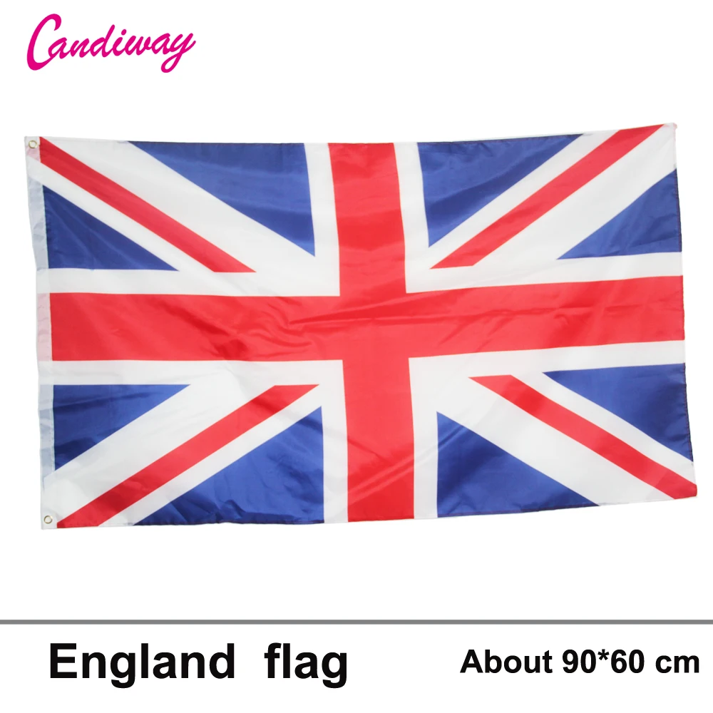 World Cup United Kingdom Flag U.K Great Britain Country Flag Polyester 3x5 ft