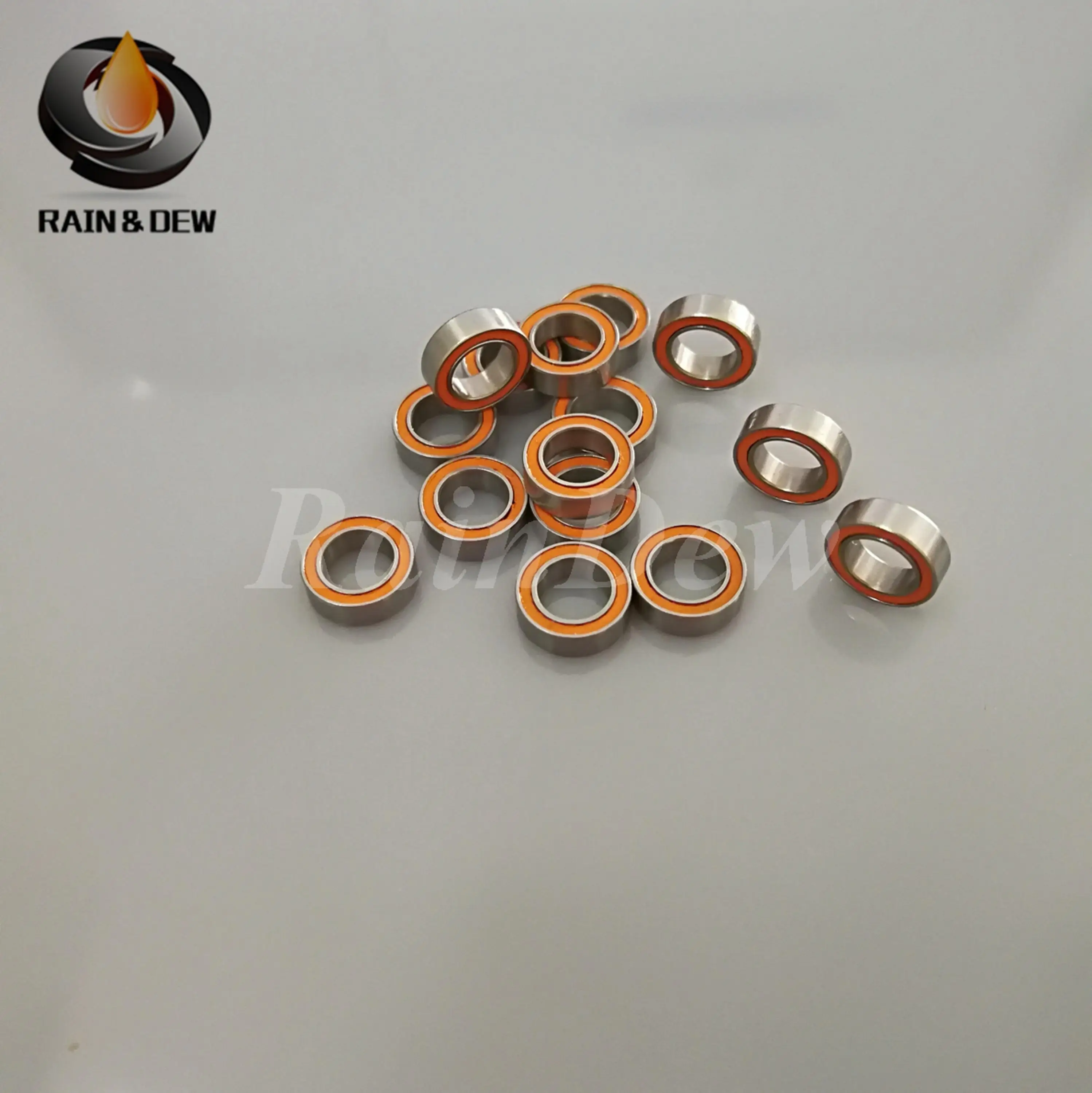 4pcs 4x7x2.5 Hybrid Ceramic Stainless Bearing SMR74C 2OS A7 OILED