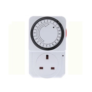 

New 24 Hours Timer Switch Socket Electrical Energy-saving Programmable Timer Socket UK Plug For water dispenser, water heat