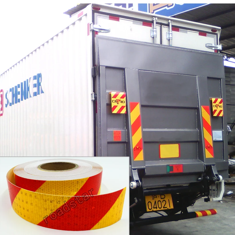5cmx50m Reflective Vehicle Sticker for Car-Styling Safety Warning Conspicuity Reflective Tape