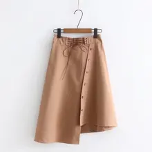 Новинка лета, нестандартная Женская юбка, четыре цвета, тонкая юбка с высокой талией, дикая юбка