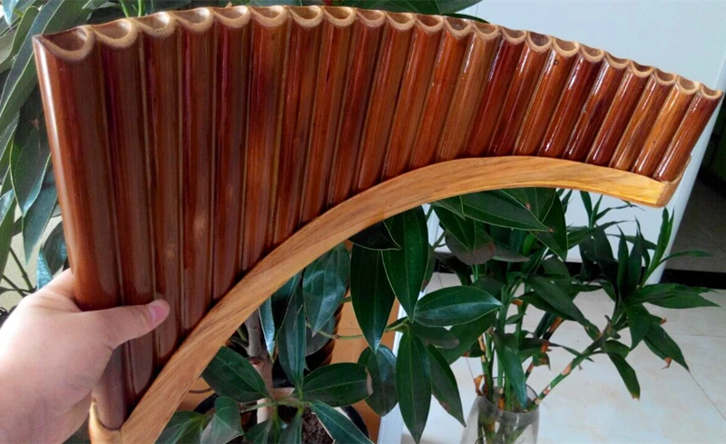 22 трубы G ключ PanpipeS ручной работы профессиональные бамбуковые PanFlute Flauta Xiao деревянный духовой музыкальный инструмент Panflutes с Чехол G ключ