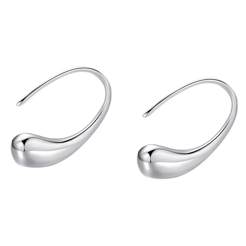 

2016 Silver Earring For Women Water Drop Popular Pendant Earrings AE172