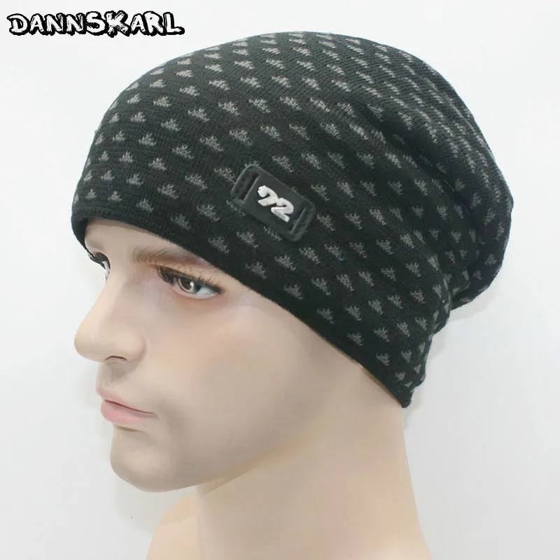 

2017 Fashion Knitted Wool hats for Women men Hat Increase Villus Line Woman Skullies Beanies Autumn Winter Warm Man Caps