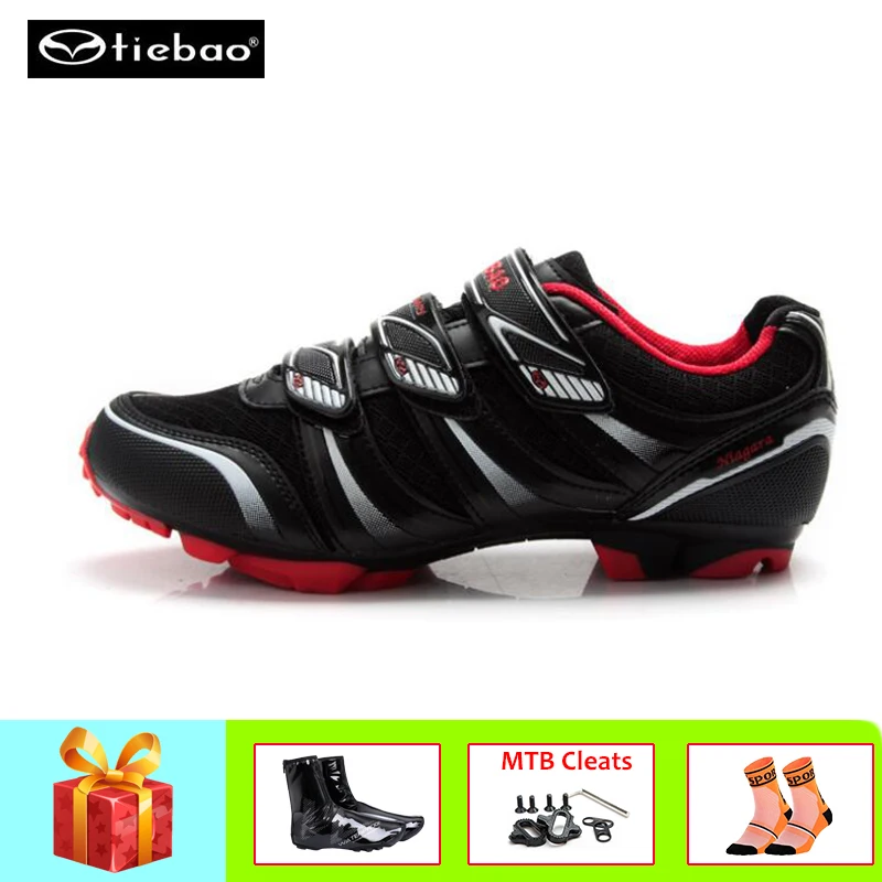 

TIEBAO Cycling Shoes sapatilha ciclismo mtb Mountain Bike Shoes Men Sneakers Women MTB Bicycle Self-Locking biking outdoor shoes