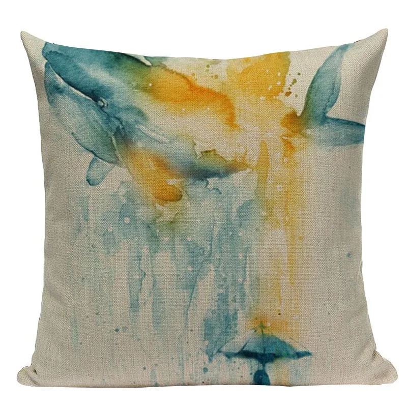 Креативная человеческая художественная набивная наволочка, подушка с абстрактным изображением, декоративная наволочка для дивана, стула, Подушка для домашнего декора - Цвет: as picture
