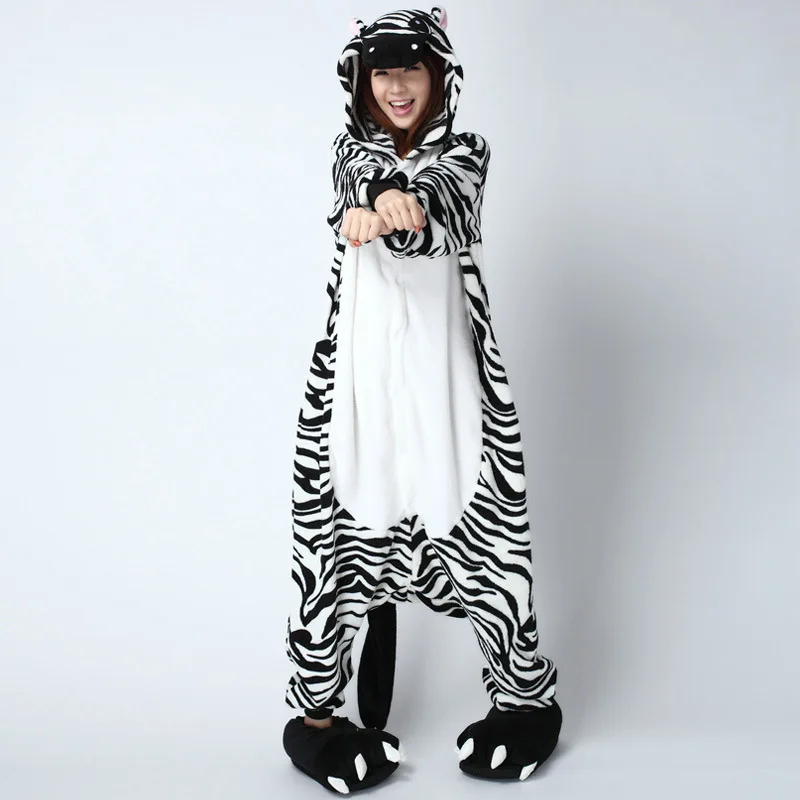 zebra adult onesie kigurumi