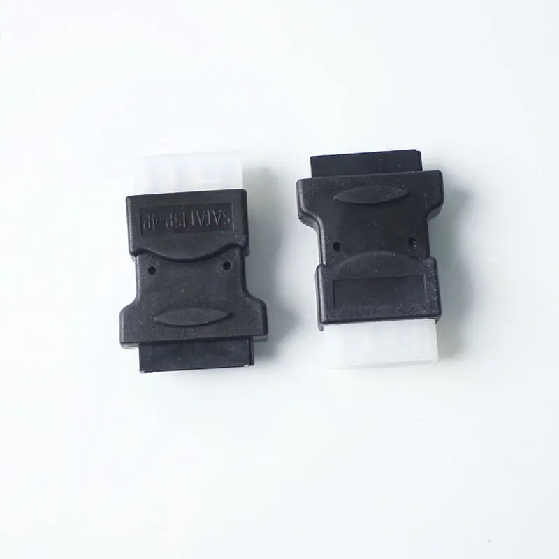 Ult лучший SATA от мужчины до женщины адаптер 15 P Molex IDE 4Pin Мужской питания черный| |