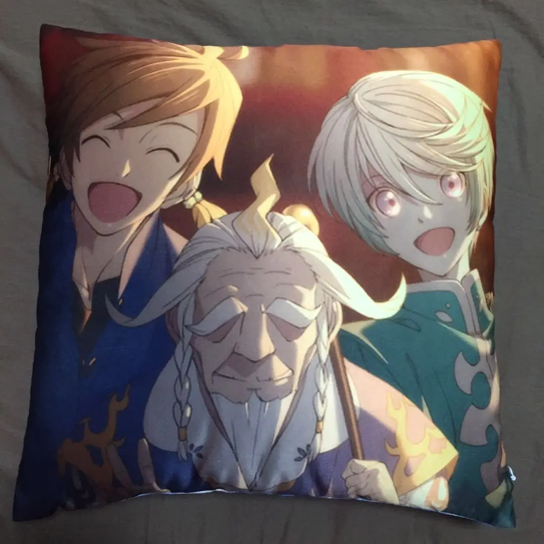 

Tales of Zestiria Anime Two Side Pillowcases Hugging Pillow Cushion Case Cover Otaku Cosplay Gift New 165
