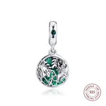 925 стерлингового серебра Simba, Timon& Pumbaa Висячие Подвески-талисманы подходит для создания браслета своими руками аксессуары оригинальные ювелирные изделия