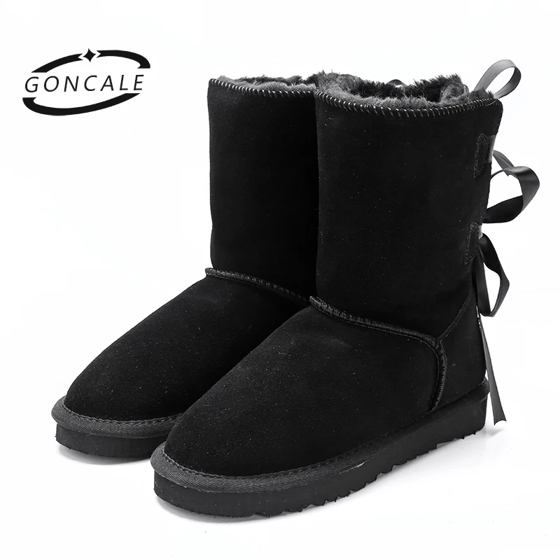 font b 2017 b font High Quality Brand women s winter snow boots waterproof genuine