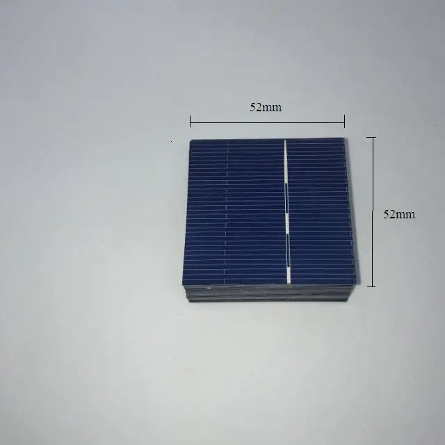 ALLMEJORES 40 шт. солнечных батарей 52 мм x 52 мм 0,43 Вт/шт.+ достаточно Tab провода и шины провода+ ручка потока для Солнечная батарея своими руками и зарядное устройство