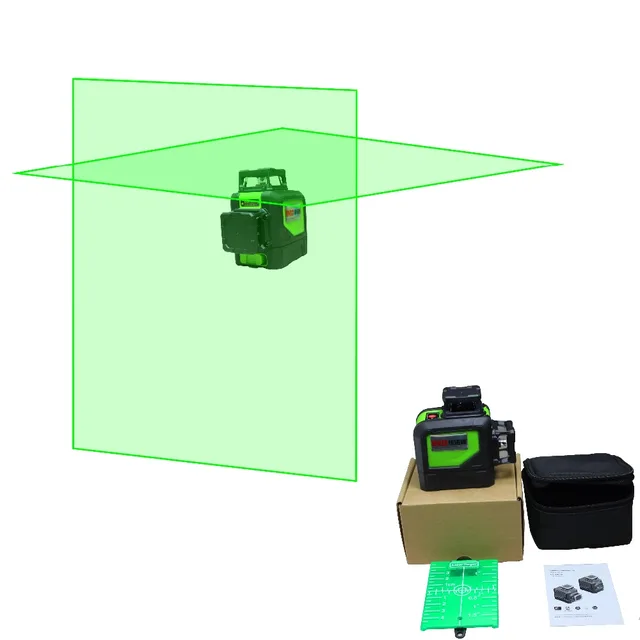 Best Offers LND Laser Level 360 Vertical And Horizontal Self-leveling Cross Line Green Beam Best Offers LND Laser Level 360 Vertical And Horizontal Self-leveling Cross Line Green Beam