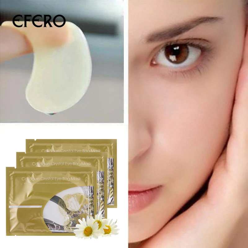 20pcs=10pack Crystal Collagen Eye Mask Eyelid Patches Under the Eyes