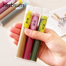 Новая одна коробка палочки с ладаном ароматерапия аромат Специи Свежий воздух натуральный аромат Крытый специи из сандалового дерева