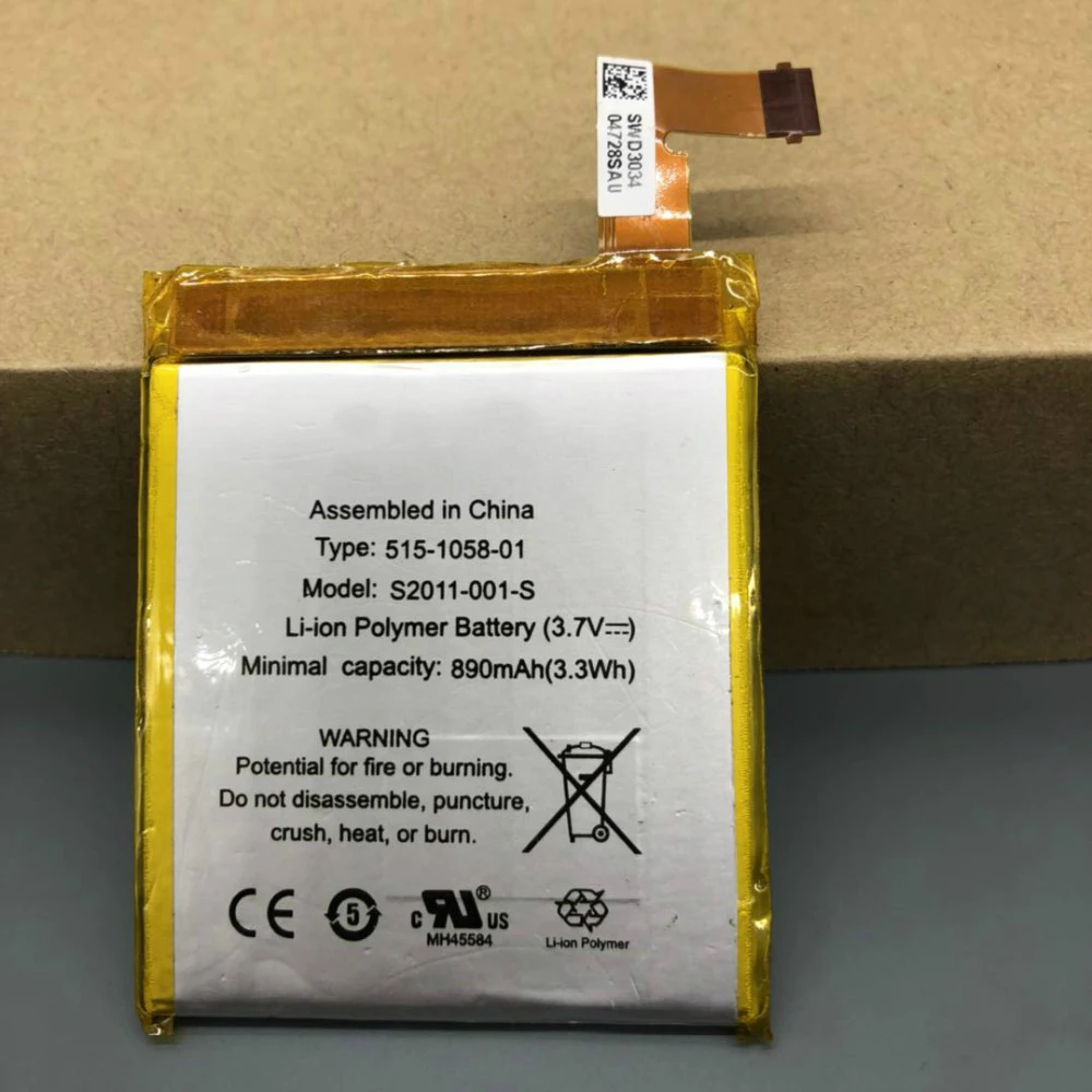 High quality polymer lithium battery for amazon kindle 4 MC 265360 D01100 S2011 001 S DR A015