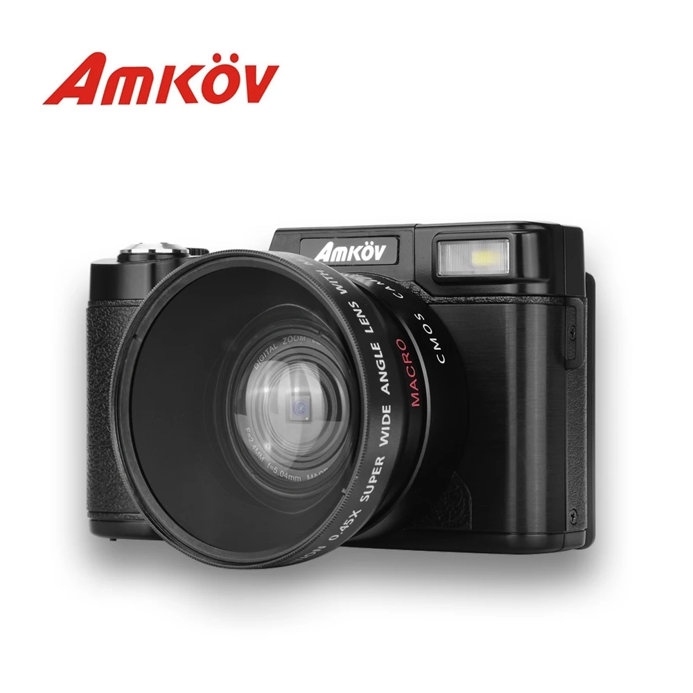 Amkov Cdr2 Digital Camera Video Camcorder With 3 Inch Tft Screen With Uv Filter 0 45x Super Wide Angle Lens Video Camcorder Camera Digitalcameras Camera Aliexpress