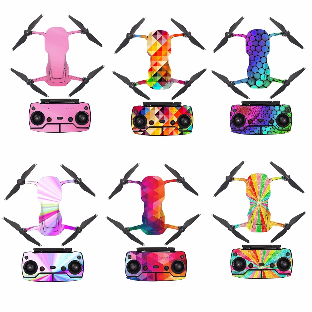 

Colorful Gradient Ramp Camera Drone Decals DJI Mavic Air Sticker Skin Film Mavic Air Sticker Protective Carbon Fibre Cover