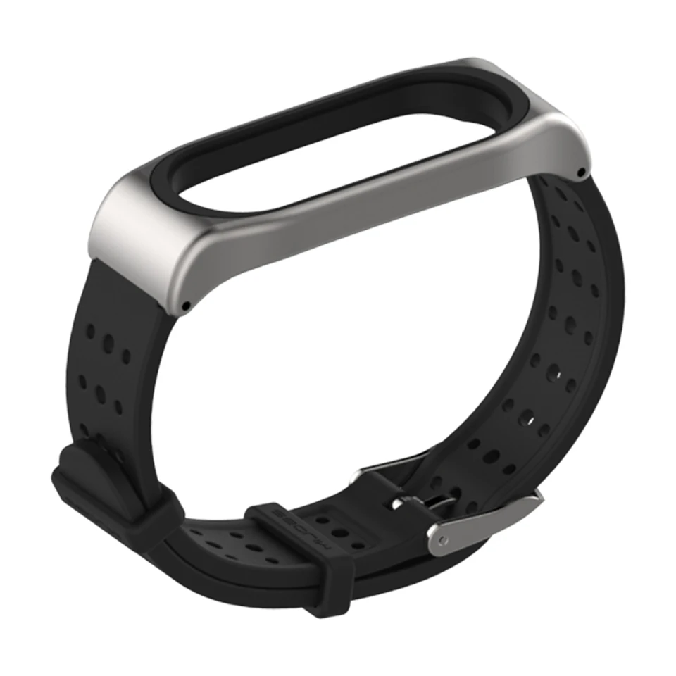 Силиконовый ремешок Mijobs для Xiaomi Mi Band 3 часов Miband Смарт часы на запястье