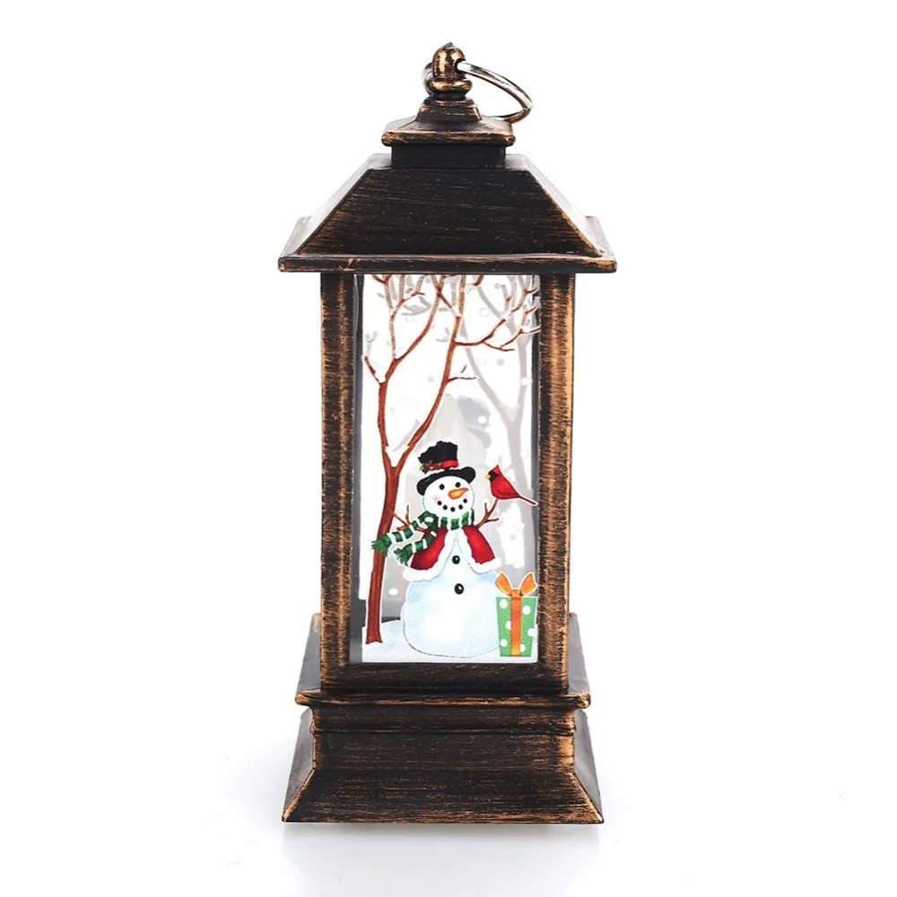 

Vintage Candle Light Flame Light Christmas Wooden Creative Street Lamp Small Candlestick Beautiful Decorative Lantern Home Decor