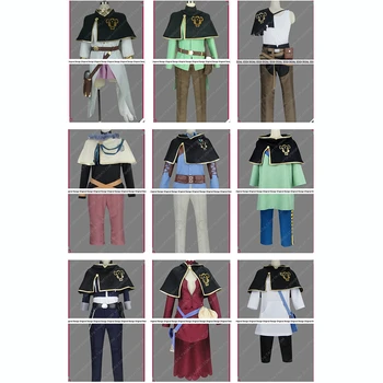 

Black Clover Noell Silva Finral Vanessa Enoteca Group of Characters Anime Cosplay Costume,Customized Accepted