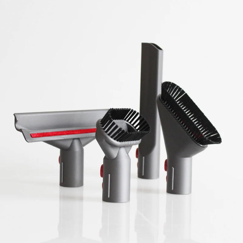 4 шт./лот всасывающая щетка для пыли головка для Dyson V8 V7 V10 V11 запчасти пылесоса аксессуары щелевая насадка удаление грязи для кровати дивана
