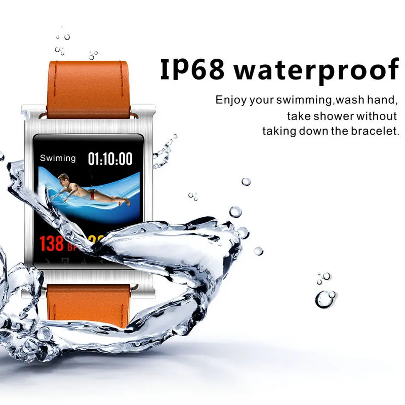 Умный Браслет K6 IP68 Водонепроницаемый пульсометр умный фитнес-трекер монитор сна Android IOS телефон часы цветной экран Спортивный Браслет