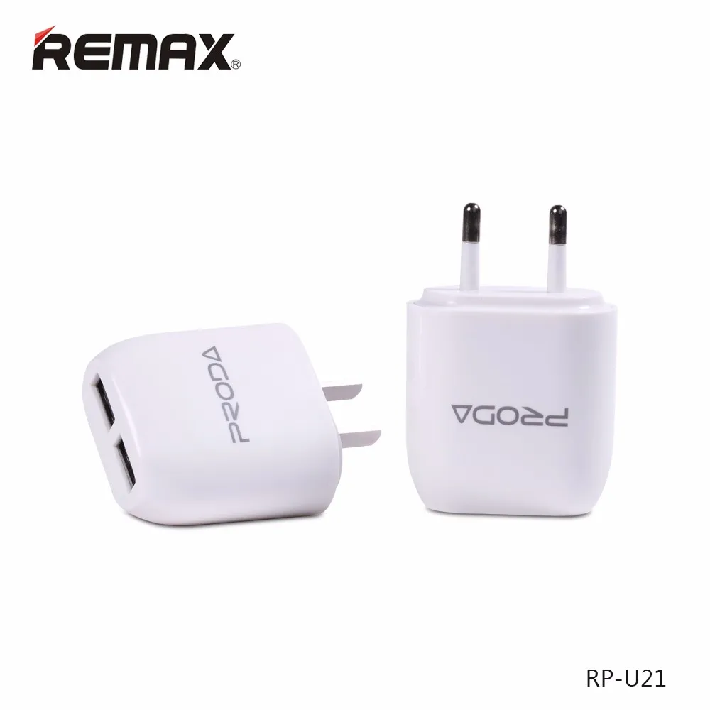 Remax Universal Phone Charger 5V 2.1A Home AC Power Travel Adapter Wall