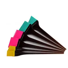 Fashion 6Pcs Salon Hair Dyeing Comb Professional Hair Dye Color Mixing Comb Brushes Set Styling Tools