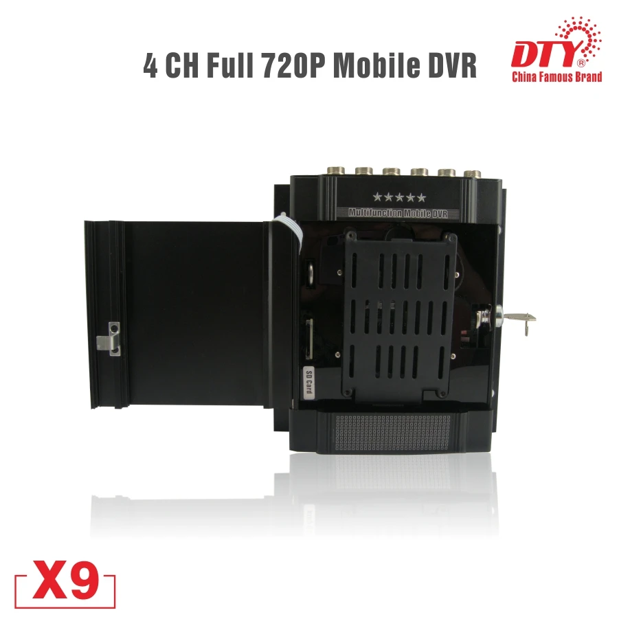 

720p high definication Car Taxi Vehicle HDD GPS mdvr car dvr with separate camera, X9-4G