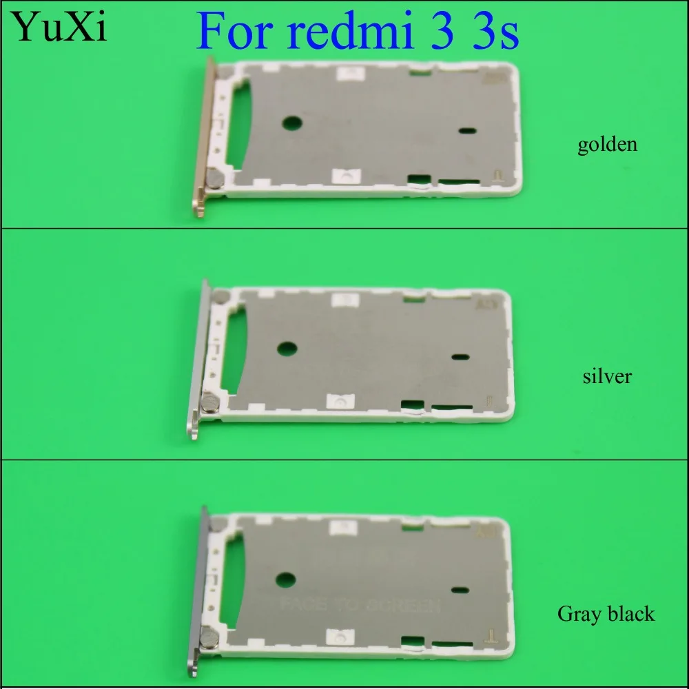 Держатель слота для SIM карты YuXi Xiaomi Redmi 3 3S слот Micro SD лоток адаптер замена ремонт