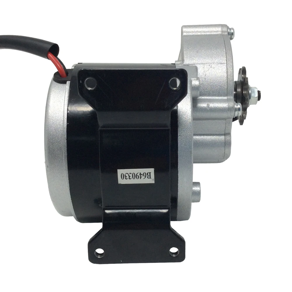 MY1016Z3 DC Motor de Scooter 24 V 36 V cepillado Motor de 350 W de 380 rpm con piñón 9 dientes paso 12,7mm para bicicleta eléctrica MY1016Z3 DC Motor de Scooter 24 V 36 V cepillado Motor de 350 W de 380 rpm con piñón 9 dientes paso 12,7mm para bicicleta eléctrica