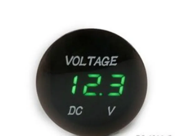 Автомобильный цифровой вольтметр 12 24 В 15 см x 4 см|voltmeter digital|voltmeter dcvoltmeter digital car |